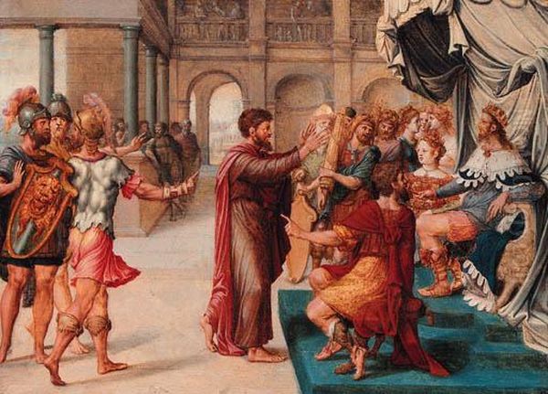 Saint Paul Before Porcius Festus - view 1