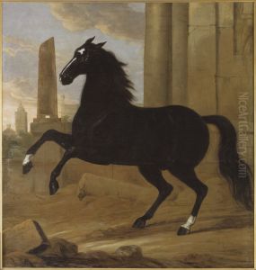 Favorit, en av kung Karl XI:s ridhastar Favorit, en av kung Karl XI:s ridhastar