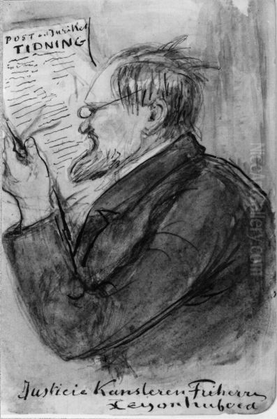Carl Gustaf Leijonhufvud (1824-1905), baron, chancellor of justice - view 1