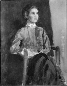 Harriet Lowenhjelm (1887-1918), author, cartoonist by Dick Beer