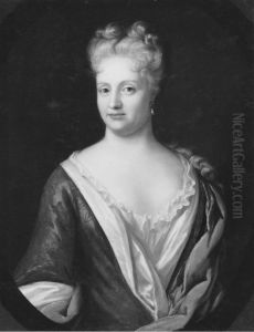 Eva Johanna Baartz, 1679 - 1744, gift Harleman by Martin Mytens