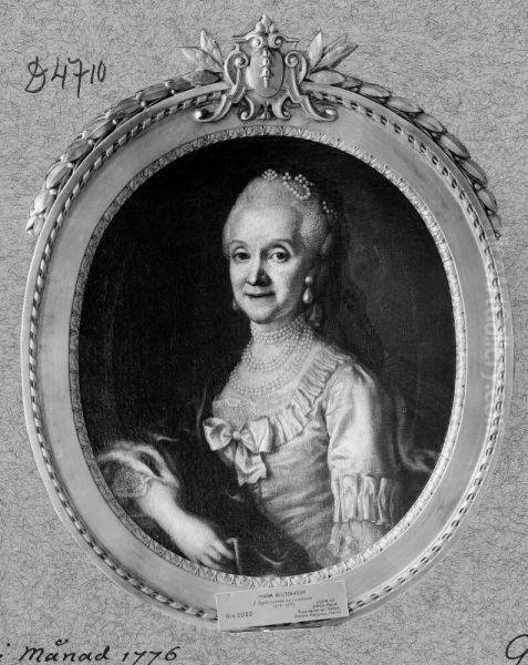 Maria Gyllenstierna of Lundholm (1716- 1783), baroness, married to councillor baron Esbjorn Kristian Reuterholm - view 1