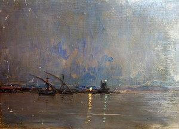 Soir At St. Maxime - view 1