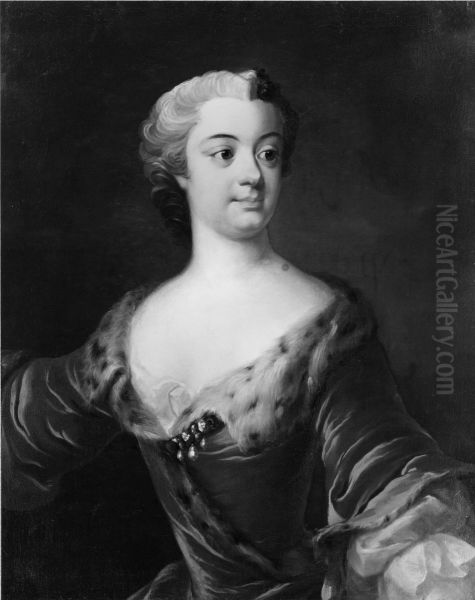 Kristina Margareta Augusta Tornflycht, 1714-1780, gift med overstathallaren, greve Axel Sparre af Sundby - view 1