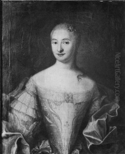 Maria Kristina Cronhielm of Flosta (1707-1765), baroness, married to baron Georg Reinhold von Kohler - view 1