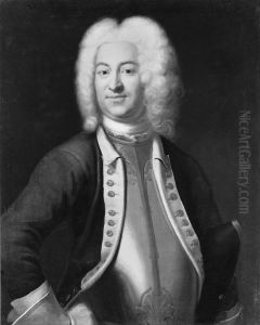Gustav Vilhelm von Kohler, 1690-1739 by Johan Henrik Scheffel