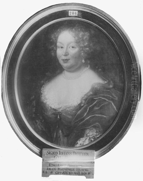 Sigrid Gyllenstierna af Lundholm, 1639-1700, g. m. 1. Fleming af Liebelitz 2. Hastfehr - view 1