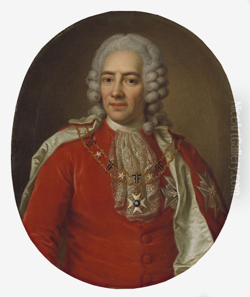 Nils Esbjornsson Reuterholm, 1676-1756, gift med Hedvig Sofia von Leopold - view 1