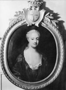 Hedvig Sofia von Leopold, dod 1736, gift med Nils Reuterholm