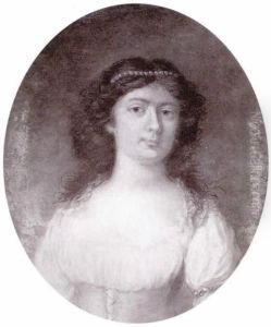 Lovisa Charlotta Malm (1768-1845), married to baron Axel Kristian Reuterholm by Jonas Forsslund