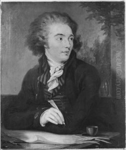 Bengt Lidner, the Poet (?) by Carl Frederik von Breda