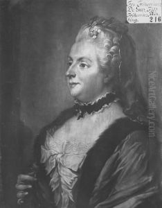 Catharina Charlotta Ribbing af Zernava, 1720-87, g. De Geer af Leufsta by Gustaf Lundberg
