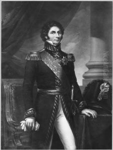 Karl XIV Johan, 1763-1844, kung by Fredric Westin