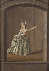 Hedvig Ulrika De la Gardie, 1761-1832, gift Armfelt by Pehr Hillestrom