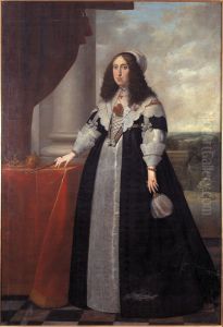 Cecilia Renata, 1611-1644, Archduchess of Austria queen of Poland, married to Wladyslaw IV of Poland by Peter Danckerts de Rij
