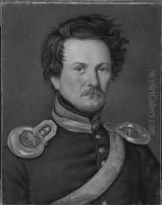 Alexander Klemens Wetterling (1796-1858), major, artist, married to Ulrika Catharina Bergstrom