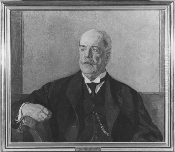 Jonas C:son Kjellberg, 1858-1942, industri- och bankman, ingenjor, politiker, gift med Anna Maria Almqvist - view 1