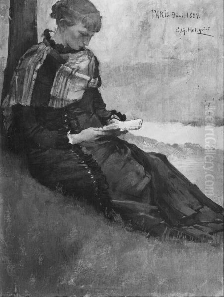 Julia Thiersch (1859-1933), married to artist Carl Gustaf Hellqvist - view 1