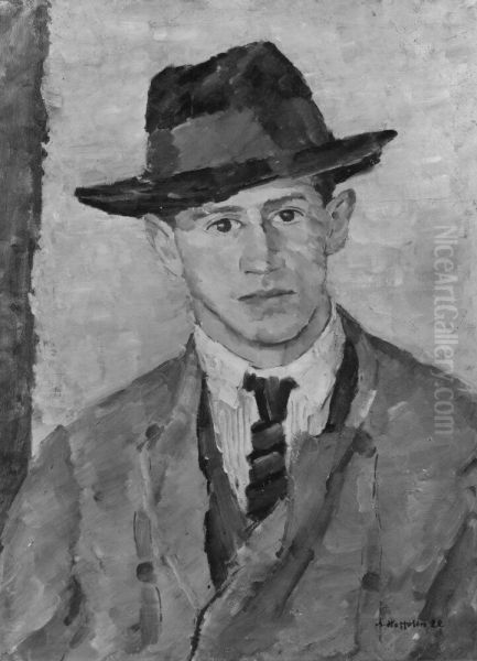 Harry Harryan (1895-1948), artist, graphic artist, cartoonist, married to Karin Olbers - view 1