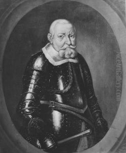 Johan Georg I (1585-1656), Elector of Saxony by Frans Luycx