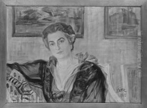 Ellen Josephson, 1871-1965, gift med affarsman John Josephson Ellen Josephson, 1871-1965, gift med affarsman John Josephson
