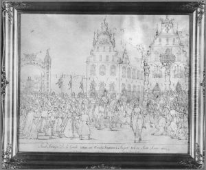 Intaget i Moskva 1610 by Johan Holmbergsson