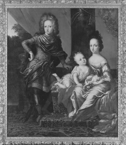 Tre barn till Karl XI av Sverige - view 1