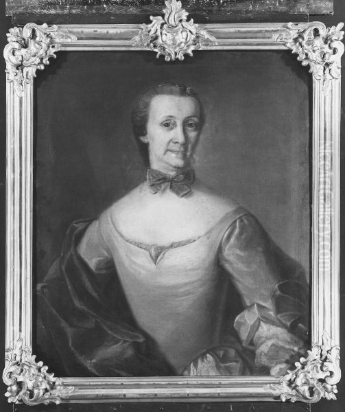 Anna Elisabeth Lander, 1693-1769, gift med postdirektor Christian Pettersson - view 1