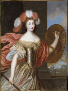 Olympia Mancini, 1640-1708 by Charles Beaubrun