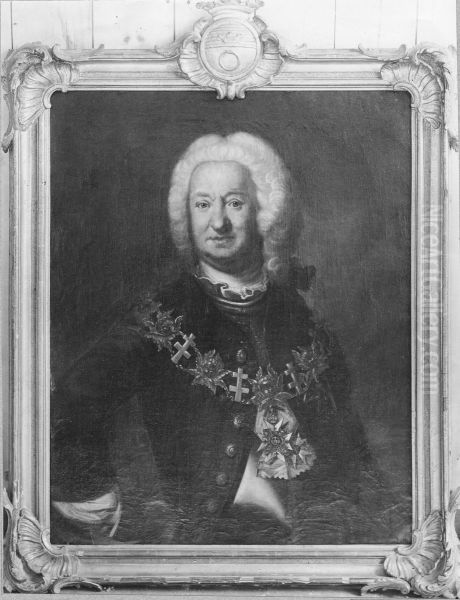 Carl Cronstedt (1672-1750), friherre, president i krigskollegium, generallojtnant, gift med Elisabet Arnell
Eller Jacob Cronstedt (1668-1751), greve, friherre, riksrad, gift med friherrinnan Margareta Beata Grundel - view 1