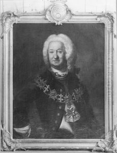 Carl Cronstedt (1672-1750), friherre, president i krigskollegium, generallojtnant, gift med Elisabet Arnell
Eller Jacob Cronstedt (1668-1751), greve, friherre, riksrad, gift med friherrinnan Margareta Beata Grundel by Johan Henrik Scheffel