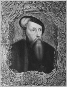 Gustav I, ca 1496 eller 1497-1560, kung av Sverige by Ulrika Pasch
