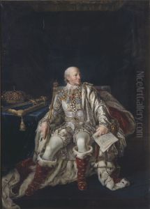 Karl XIII, 1748-1818, kung av Sverige och Norge by Per Krafft the Younger