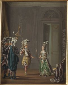 Gustav III, 1746-1792, kung av Sverige och Ulrika Eleonora von Fersen, 1749-1810