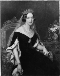 Josefina, 1807-1876, prinsessa av Leuchtenberg, drottning av Sverige och Norge, gift med Oskar I by Friedrich Durck