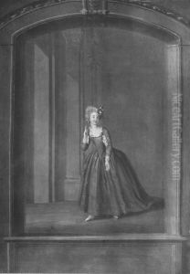 Christina Charlotta Gyldenstolpe, 1766-1825 gift Stjerneld by Pehr Hillestrom