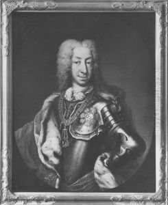 Karl Emanuel III, 1701-73, konung av Sardinien by Martin Van Meytens