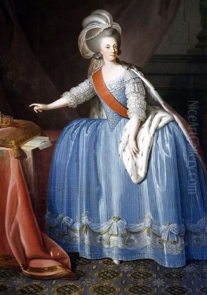 Portrait of Queen Maria I of Portugal - view 1