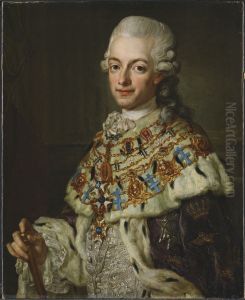 Gustav III, 1746-1792 by Lorens Pasch the Younger