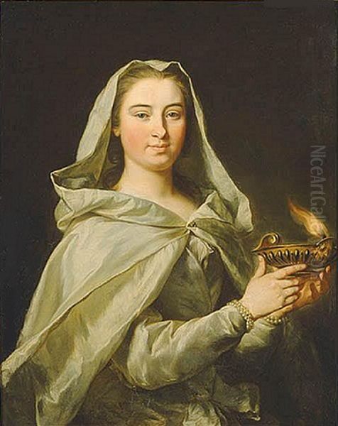 Portrait of Charlotta Sparre as a Vestal - view 1