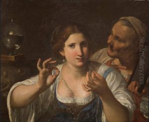 Allegory Of Vanitas by Angelo Caroselli