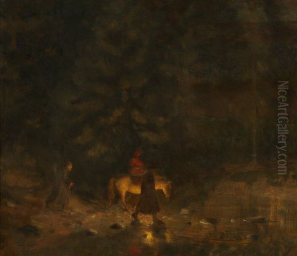 The Flight through the Forest - view 1
