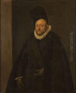 Portrait of a Man by Leandro Bassano