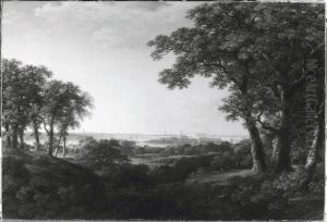 View of Stockholm from Djurgarden by Carl Johan Fahlcrantz