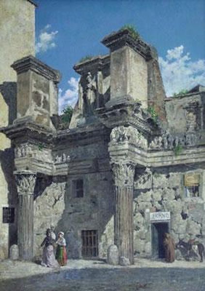 Portico D'ottavia - view 1