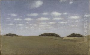 Landscape, From Lejre by Vilhelm Hammershoi