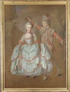 Dancing Children by Lorens Pasch the Younger