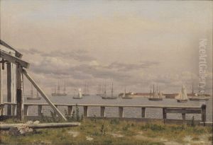 View from the Lime-kilns in Copenhagen by Christoffer Wilhelm Eckersberg