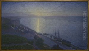 Solnedgang by Eugene Jansson