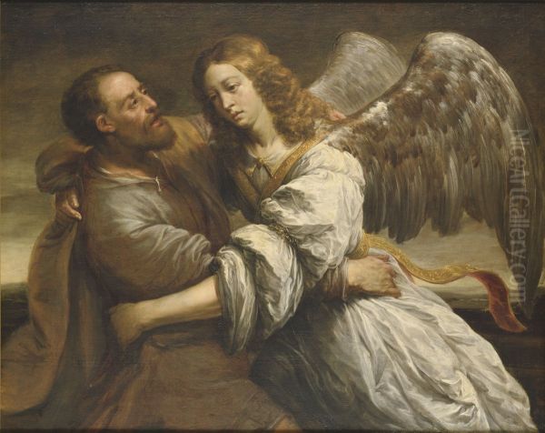 Jacob Fighting the Angel - view 1